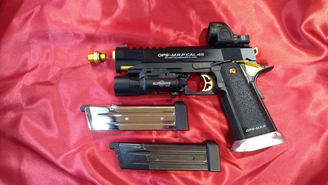 大特価！東京マルイ★ハイキャパ5.1★ゴールドマッチ★マガジン２本付