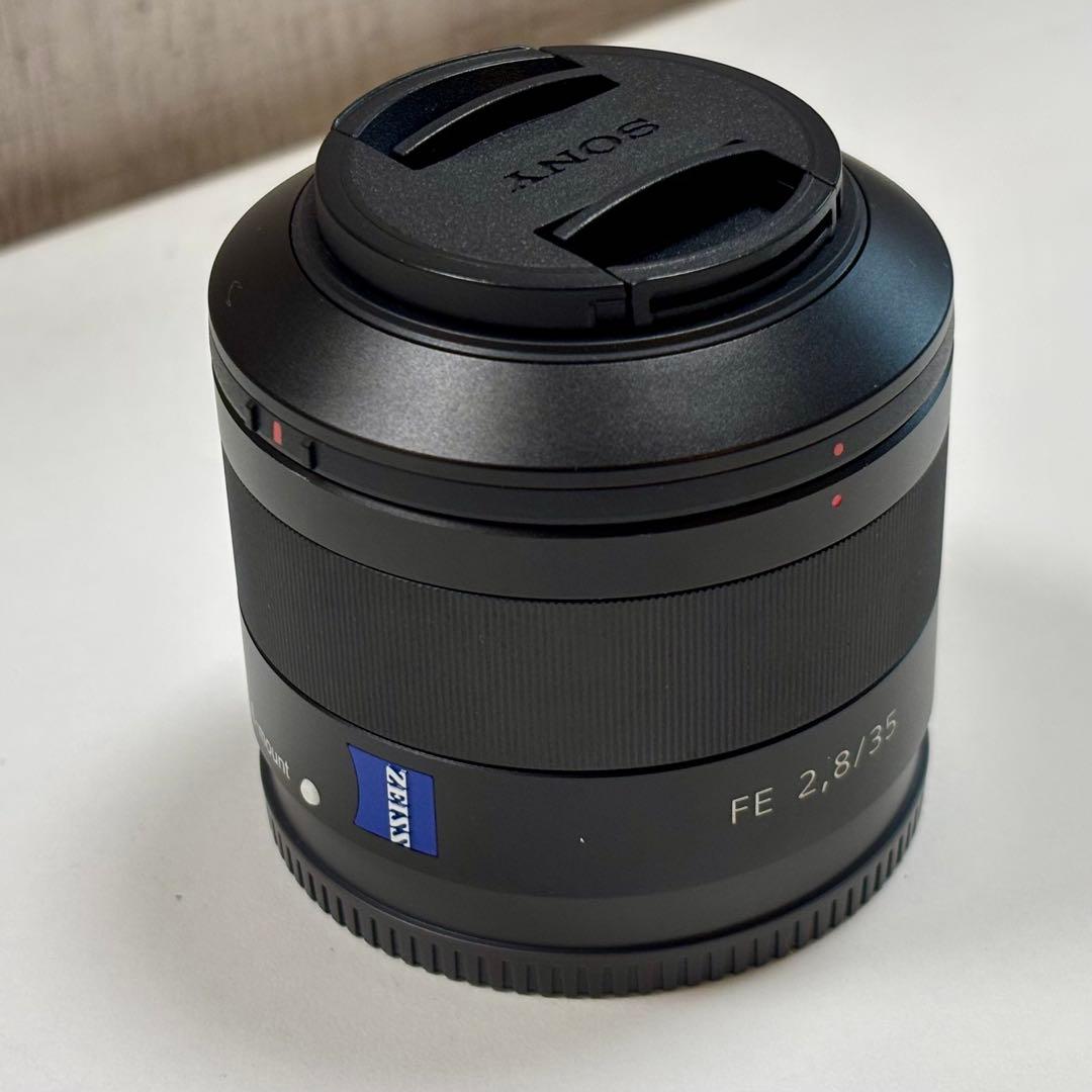 SONY SEL35F28Z レンズフィルター付き
