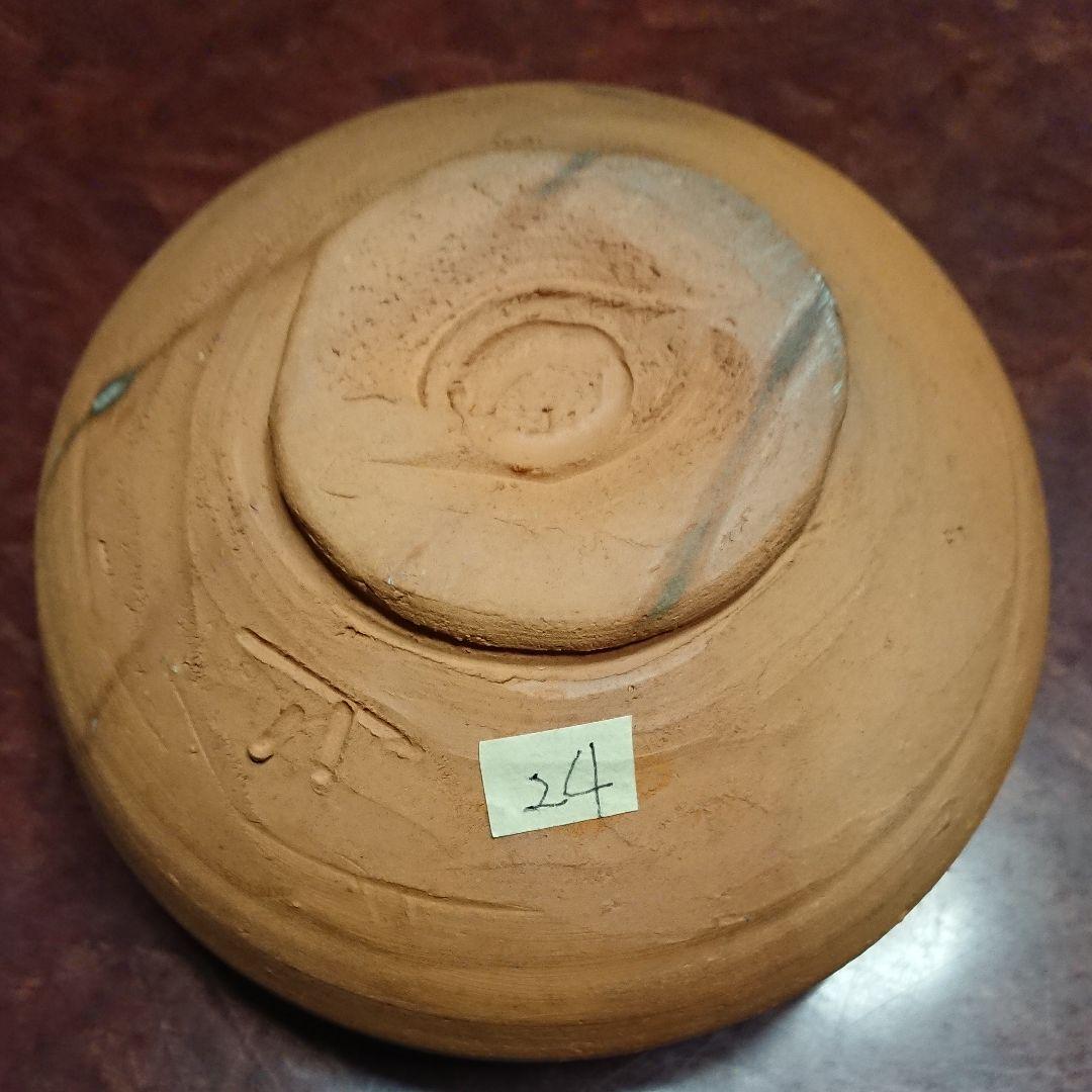 備前焼の抹茶茶碗とビール杯・中村真作☆