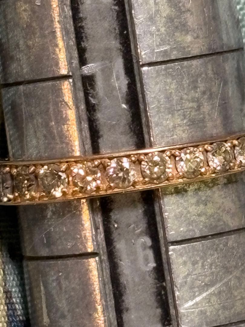 k18 エタニティリング0.7ct