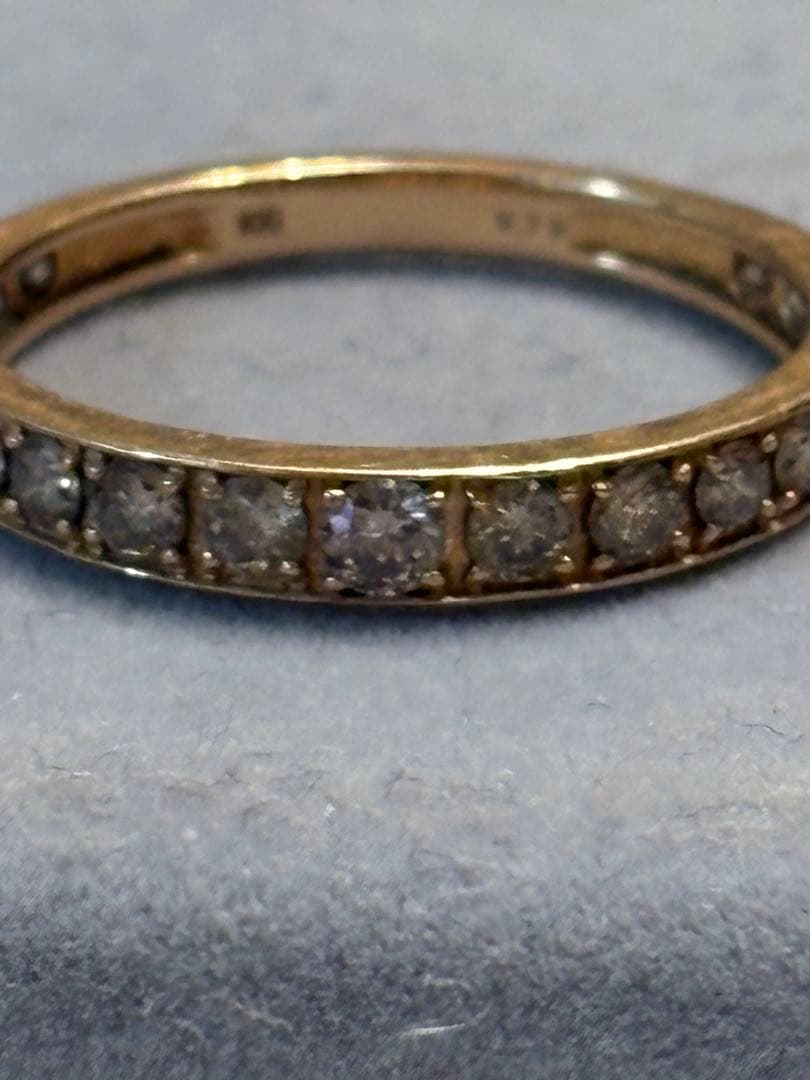 k18 エタニティリング0.7ct