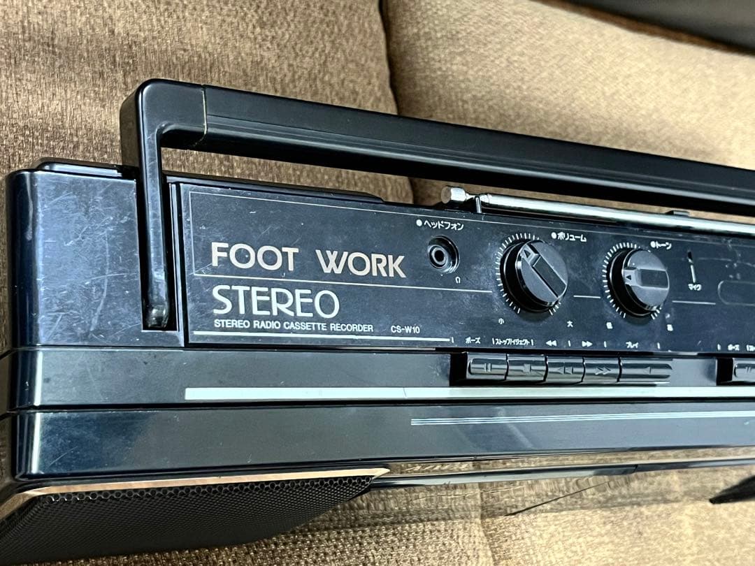 AIWA アイワ ダブルラジカセ　CS-W10