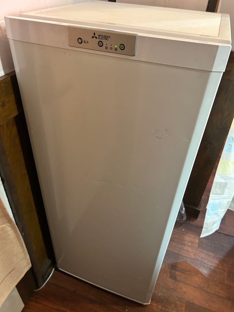 Mitsubishi 冷凍庫三菱MF-U12K-Wホワイト取扱説明書・保証書付き