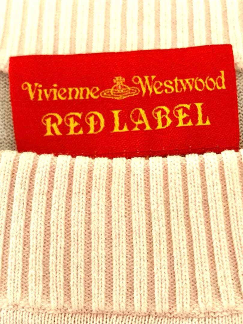 【美品】Vivienne Westwood タンクトップ ピンク 刺繍ロゴ 2