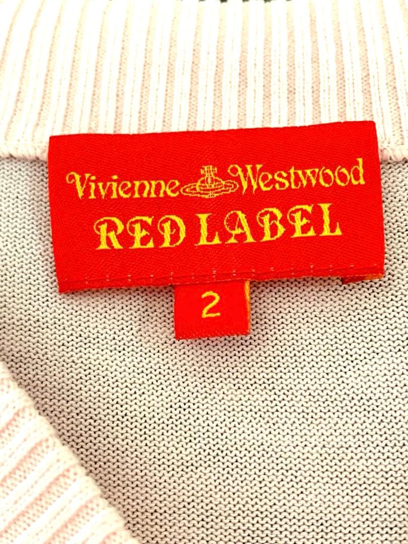 【美品】Vivienne Westwood タンクトップ ピンク 刺繍ロゴ 2
