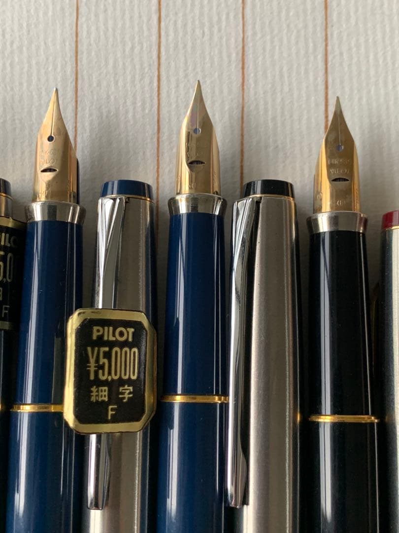 廃番 PILOT U 万年筆 14K