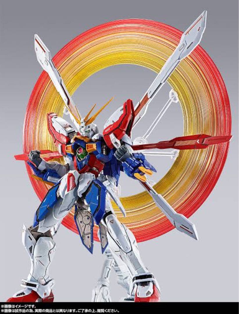 L BUILD メタルビルド ゴッドガンダム＆ゴッドガンダム弐　伝票後無