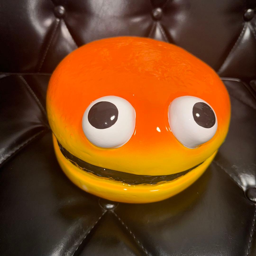 マクドナルド　ハンバーガー　パッチ➕台座　復刻品