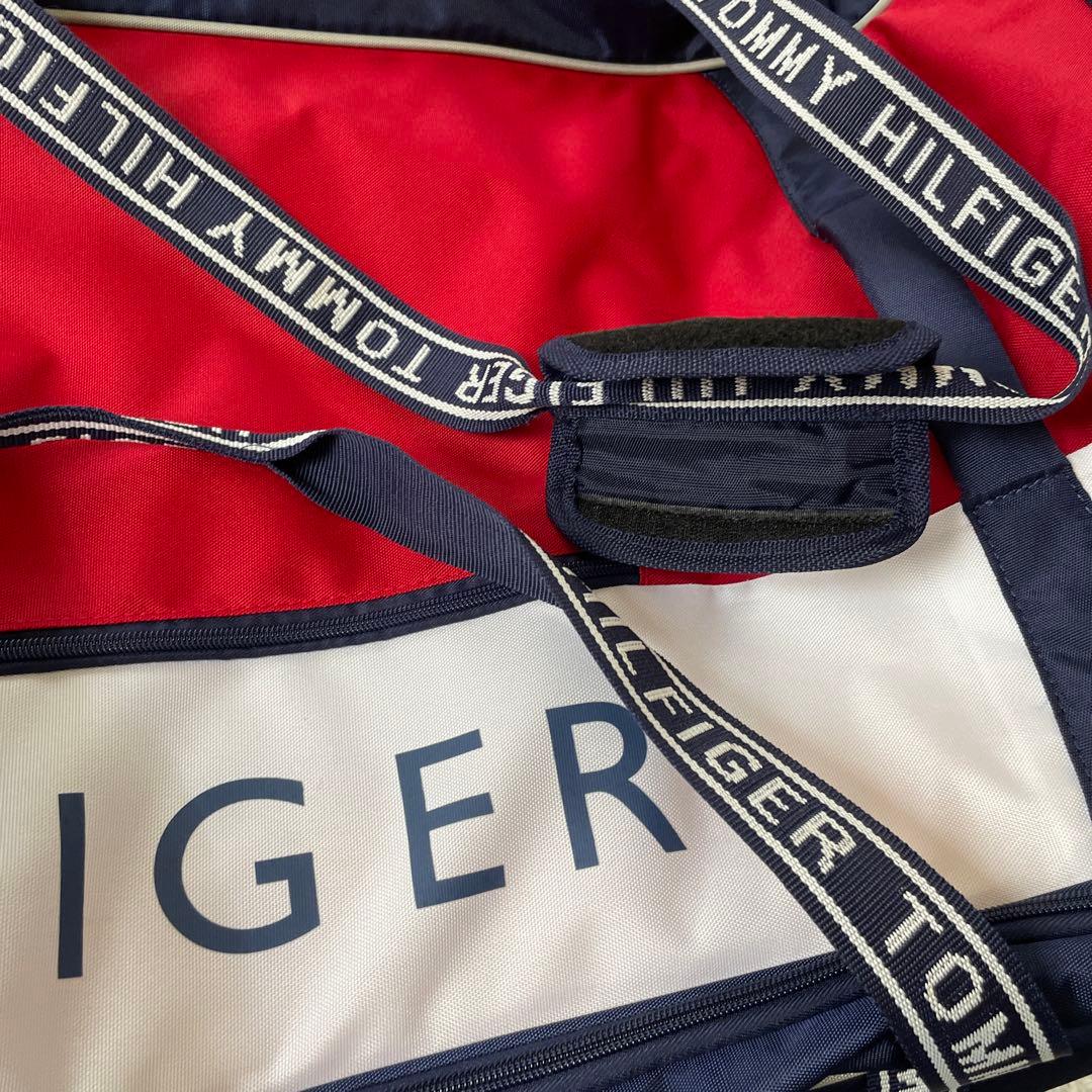 トミーヒルフィガー 折りたたみキャリーバッグ 大容量 リュック