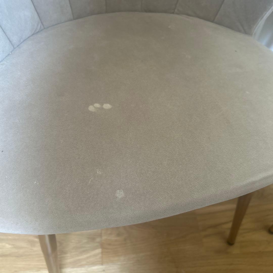 ダイニングチェア ドレッサーチェア　韓国　2脚セット