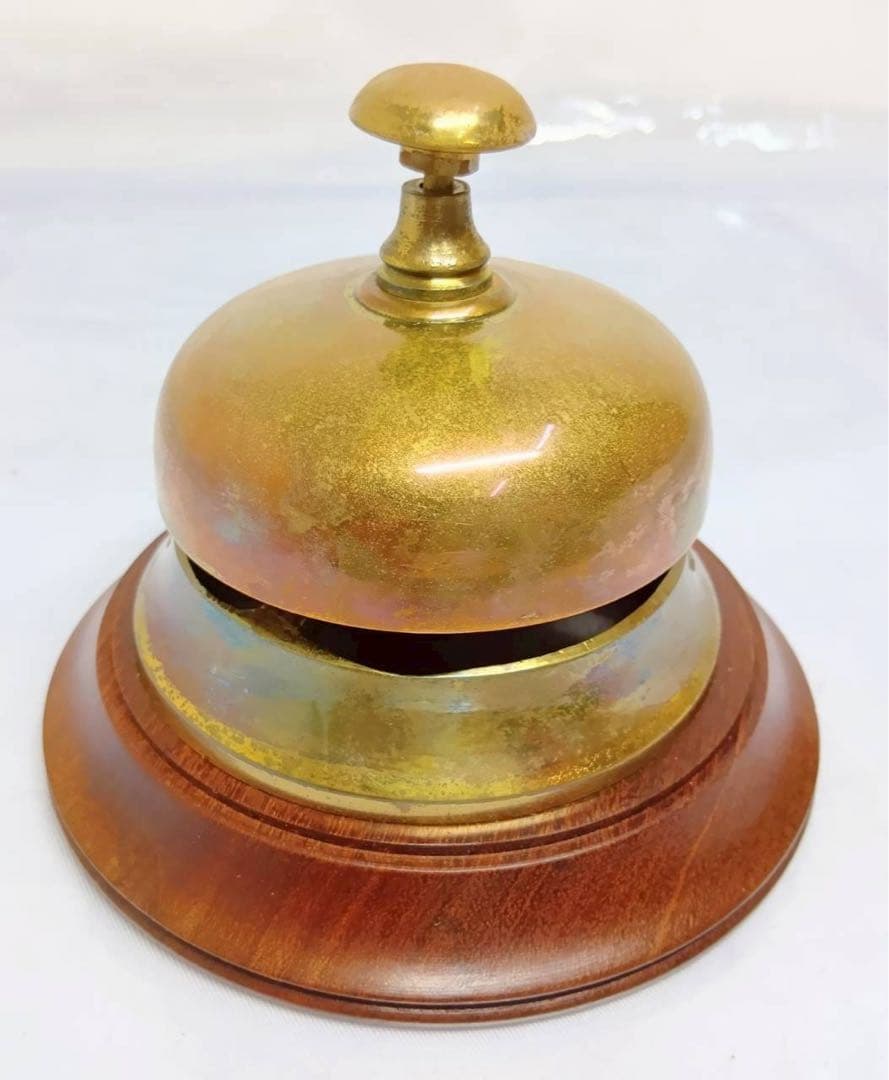 アンティーク　ベル　呼び鈴　チャイム　鈴　骨董　レトロ　ヴィンテージ