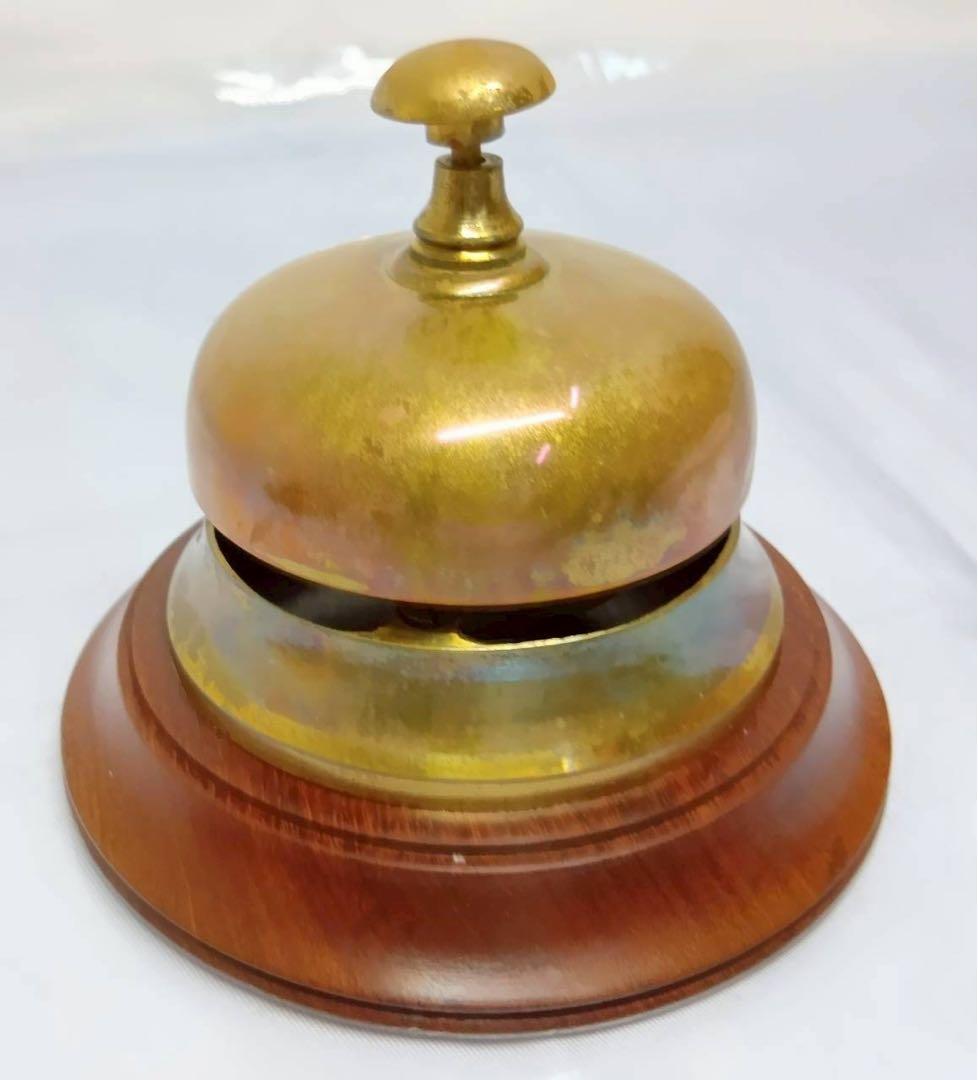 アンティーク　ベル　呼び鈴　チャイム　鈴　骨董　レトロ　ヴィンテージ