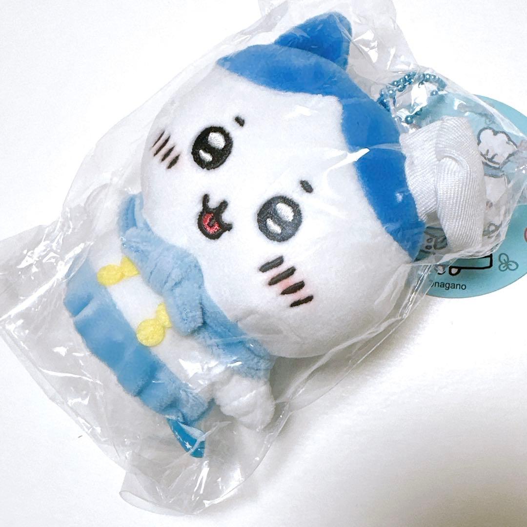 【匿名配送】ちいかわ カフェのコックさんマスコット（ハチワレ）