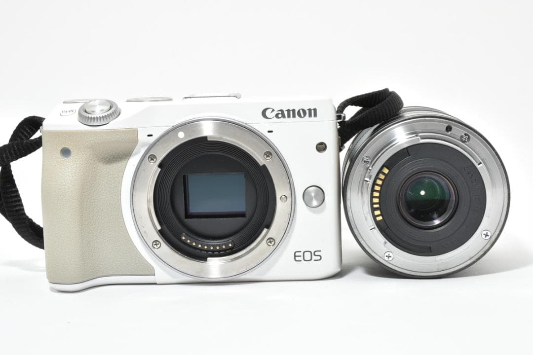 ■美品■Canon キヤノン EOS-M3 18-55 IS-STM