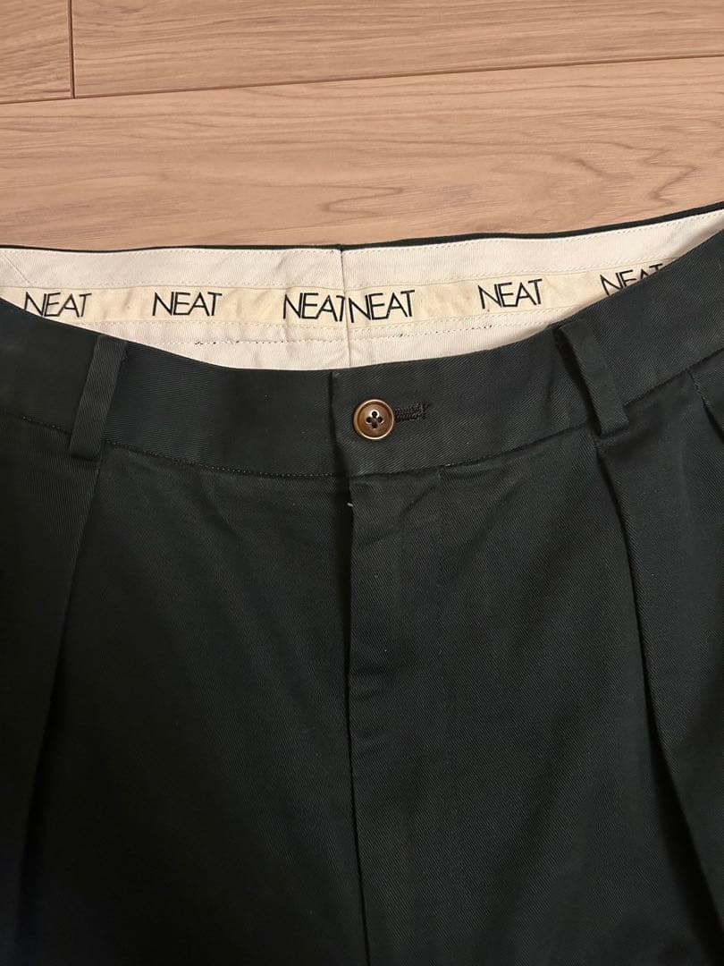 週末セール　NEAT chino ニートチノ　44 チャコール　24aw