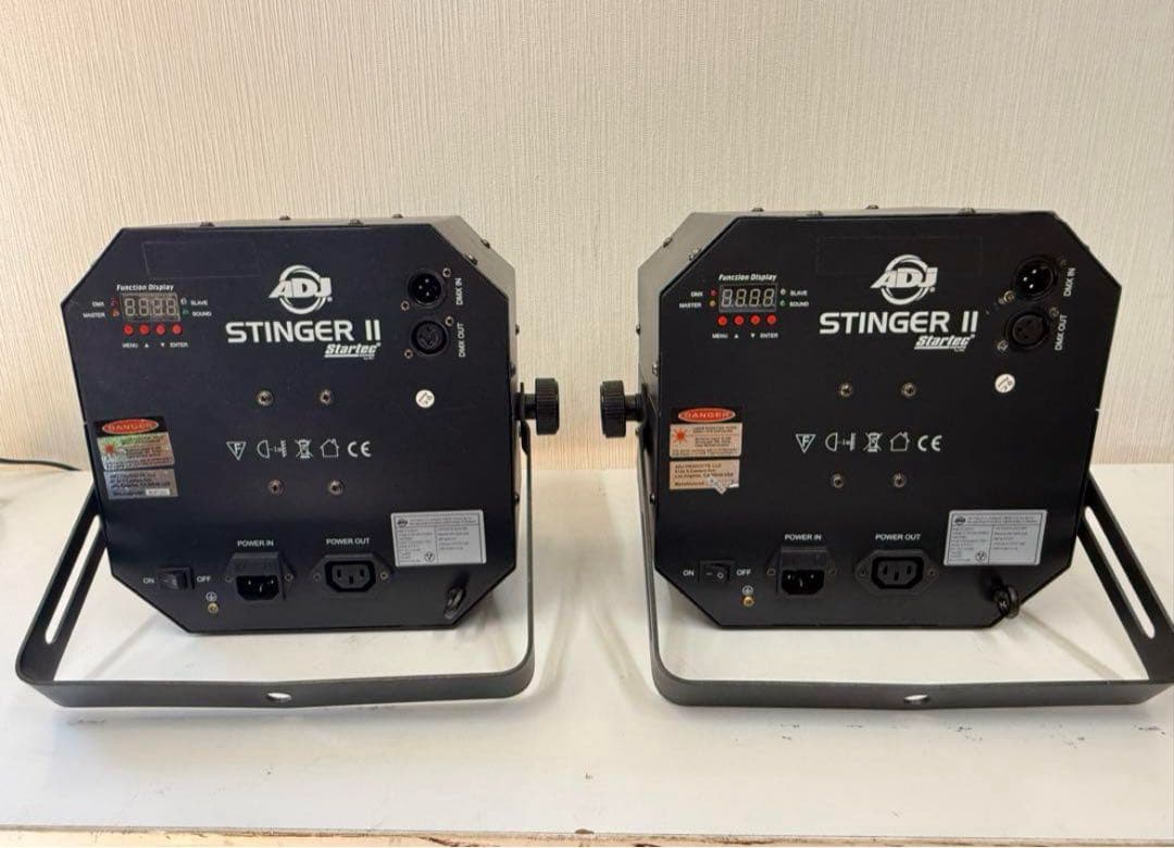 AMERICAN DJ STINGERII ムーンフラワーエフェクト　２台セット