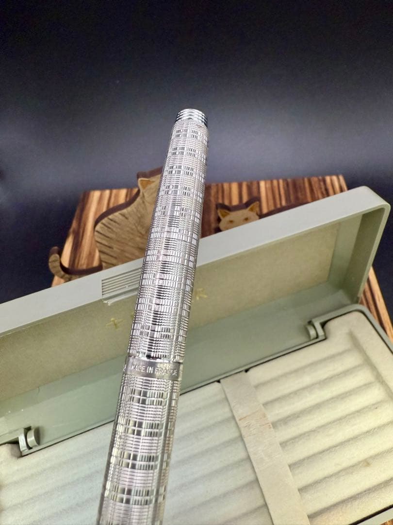 PARKER 万年筆 75 プレイスペンドーム エコセー S.P 14K