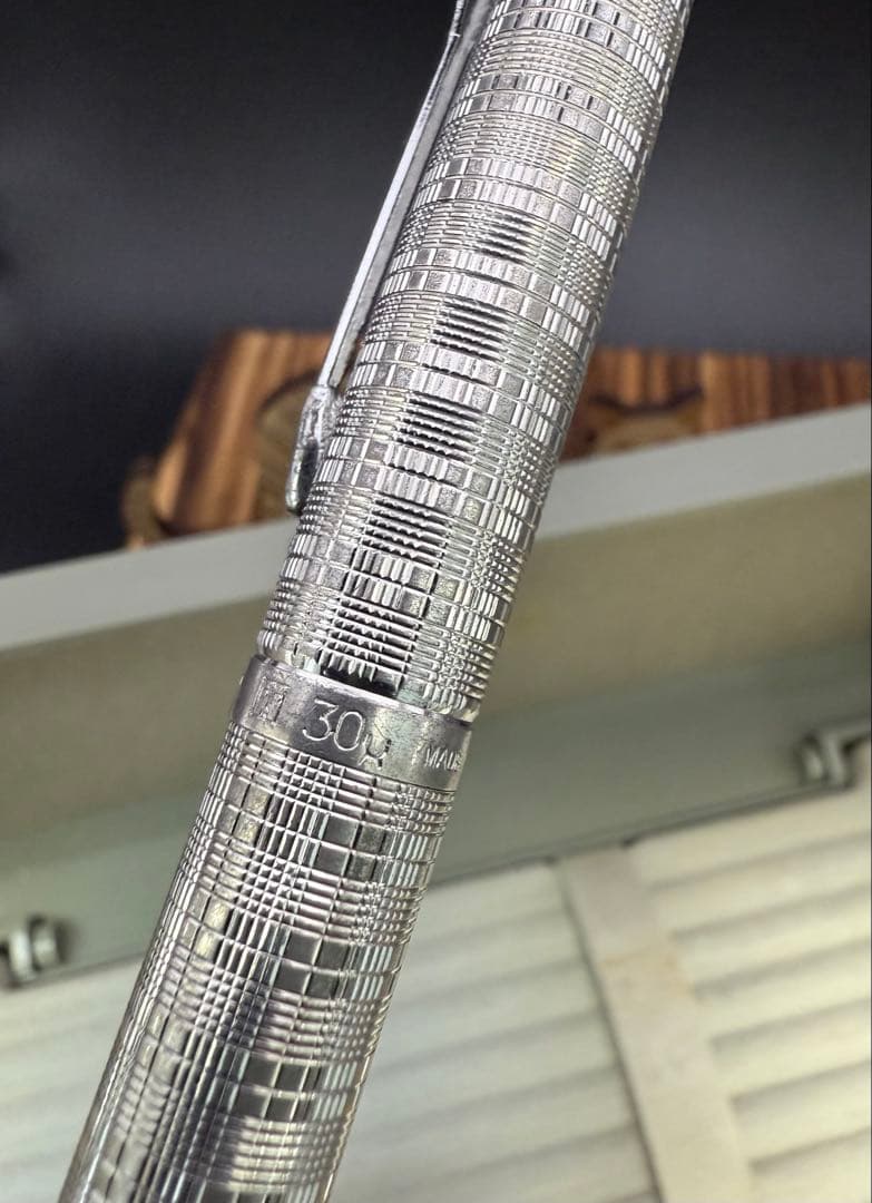 PARKER 万年筆 75 プレイスペンドーム エコセー S.P 14K