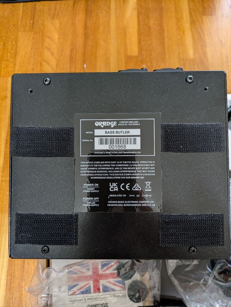 ORANGE The Bass Butler ベースプリアンプ