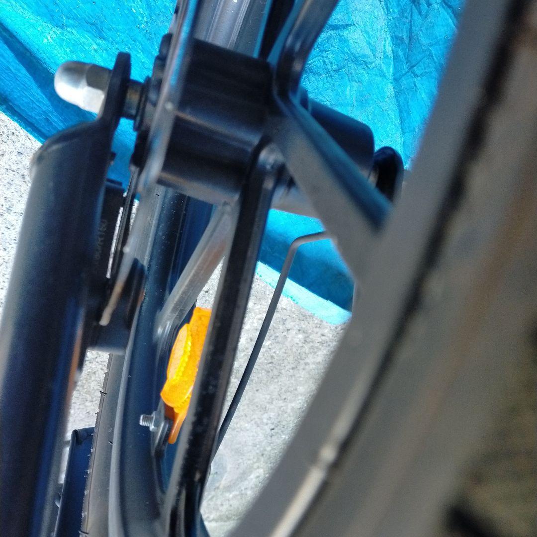 折りたたみ電動自転車 黒