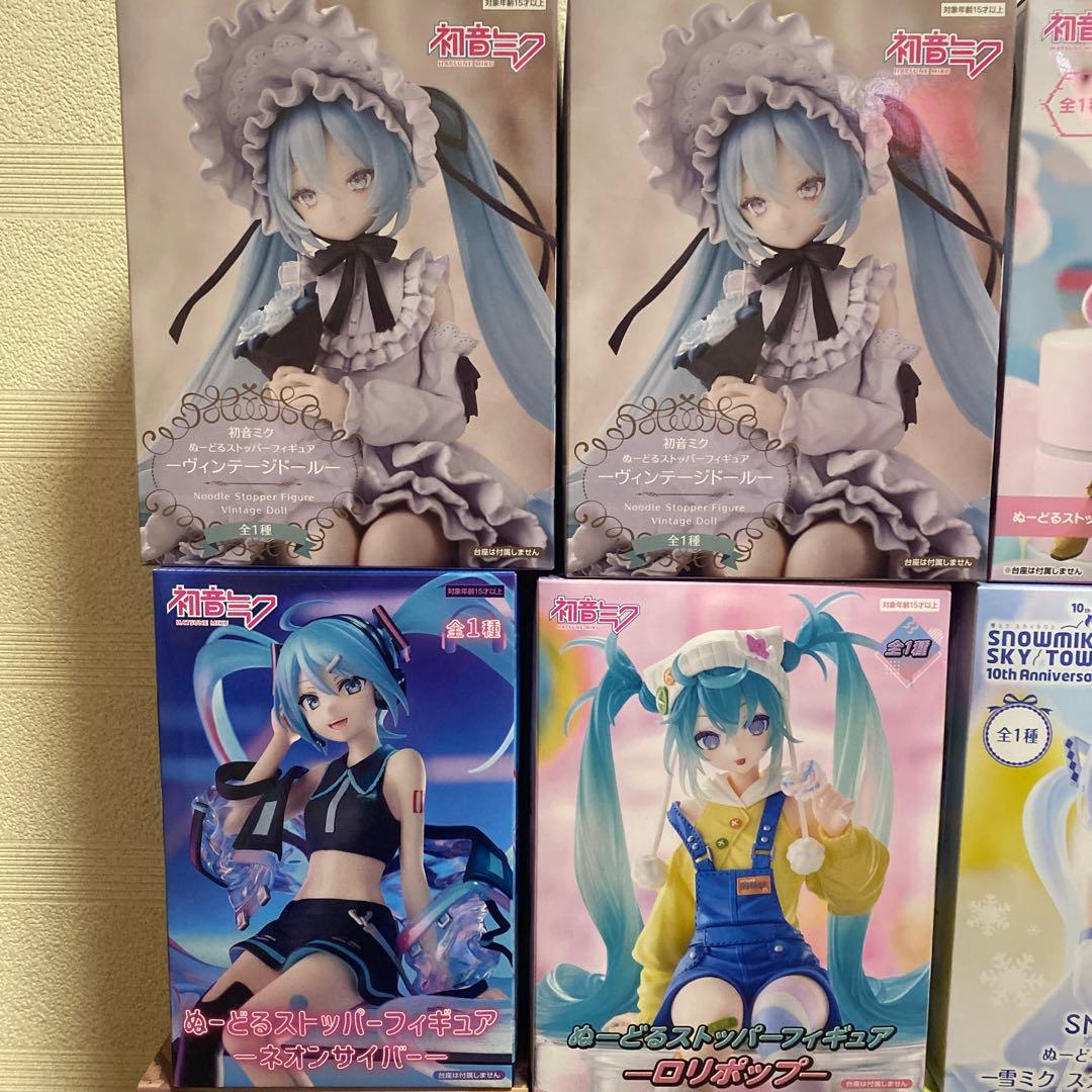 初音ミク ぬーどるストッパー フィギュアセット