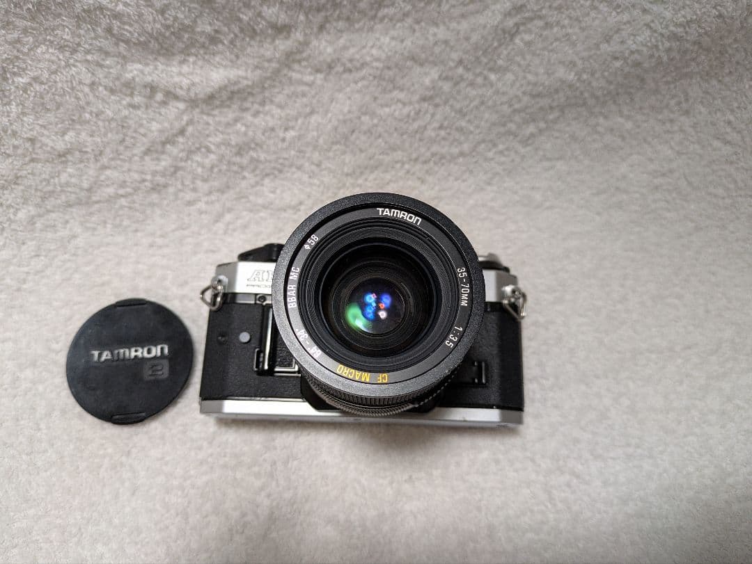 Canon AE-1 フィルムカメラ Tamronレンズ付き
