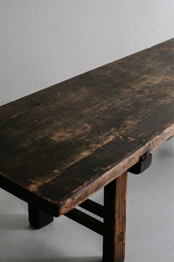 文机　杉材　古材　無垢材　古家具　古道具　飾り棚　机