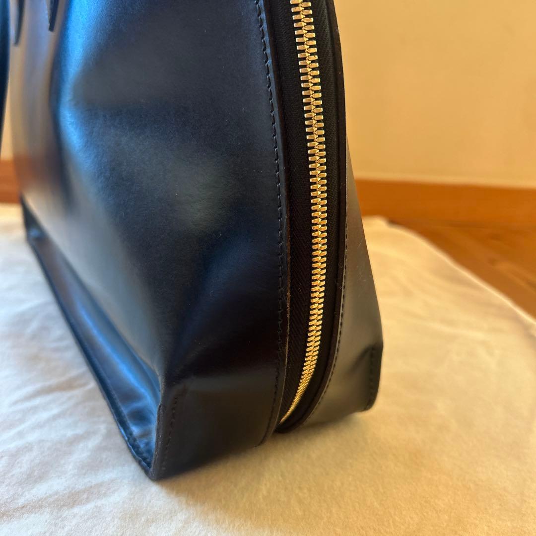 美品！GANZO レザー ビジネスバッグ/ブラック