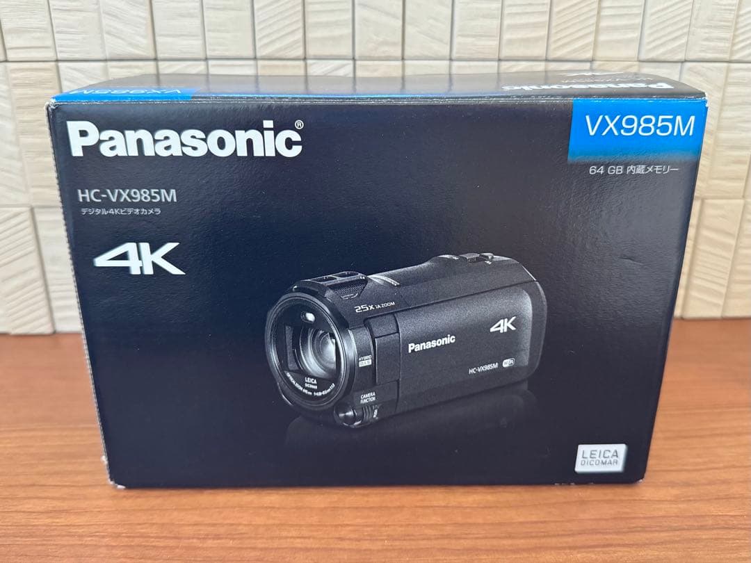 Panasonic HC-VX985M 4K ビデオカメラ
