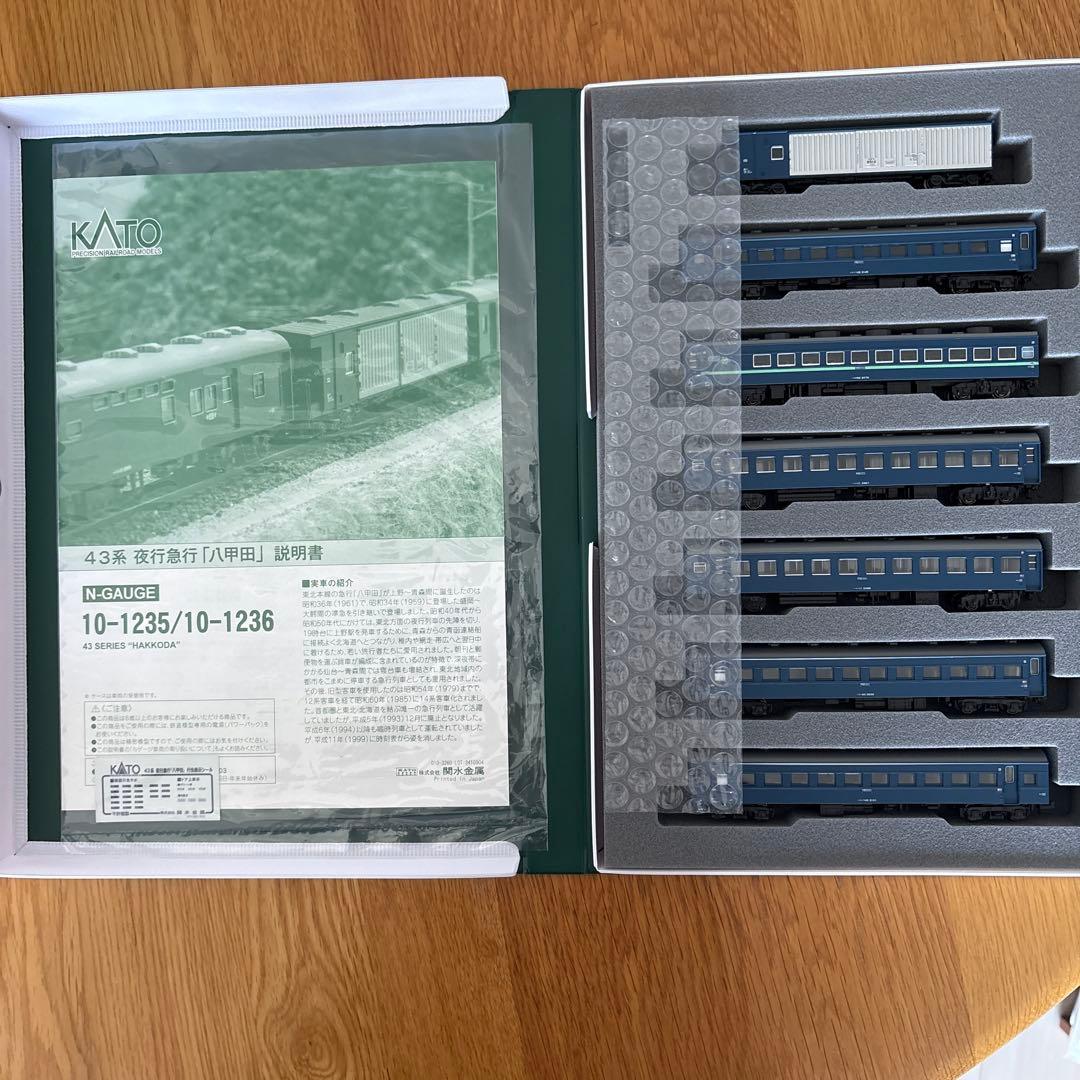 【希少】KATO 10-1235 43系急行八甲田7両基本セット④付属品未開封