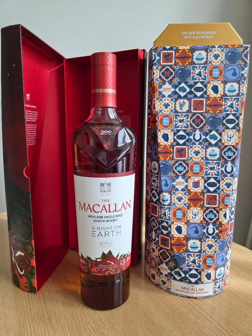 ザ・マッカラン　ア　ナイト　オンアース　インヘレス700ml新品未開封