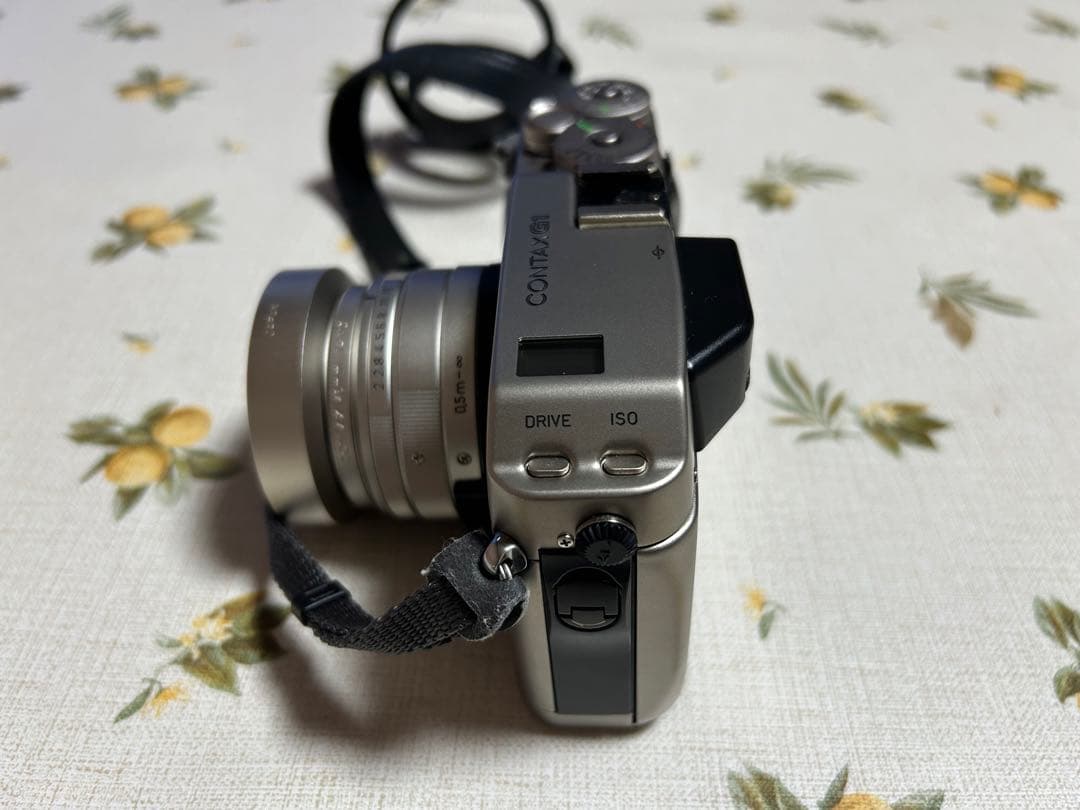 【動作現像確認済】 大人気のため値下げ終了★CONTAX G1 ストロボ付カメラ