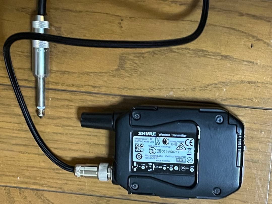 【ジャンク】SHURE GLXD16 ワイヤレスシステム