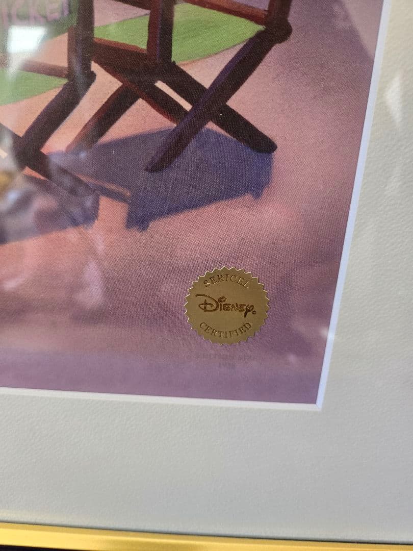 Disney ディズニー セル画 Fab 5 Steamboat Willie