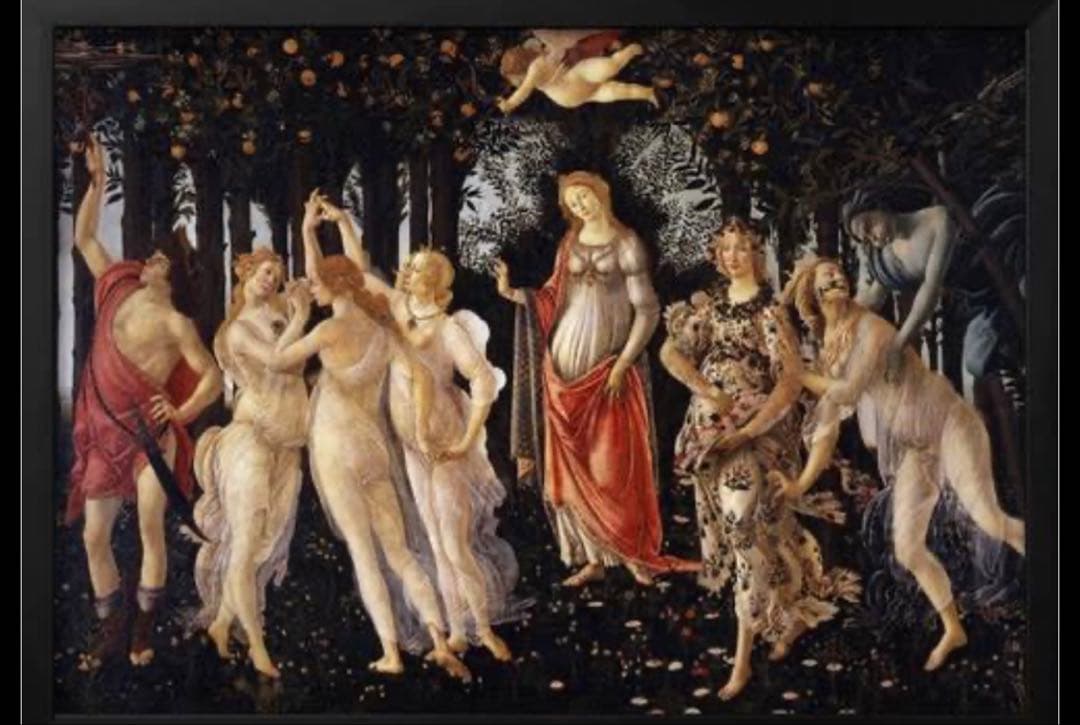 サンドロ・ボッティチェリ 春 リトグラフ 70x100cm