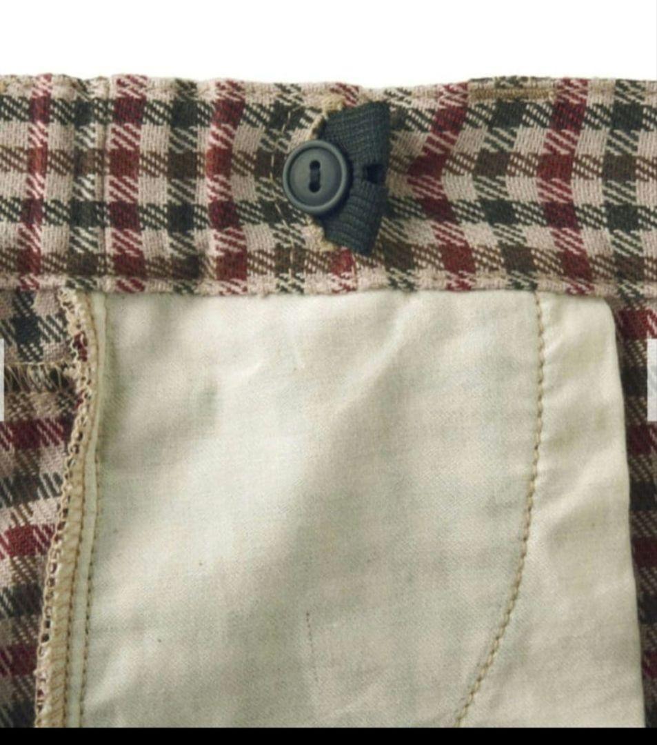 新品未使用タグ付き☆ミキハウス　チェック柄パンツ　１１０サイズ　フォーマル