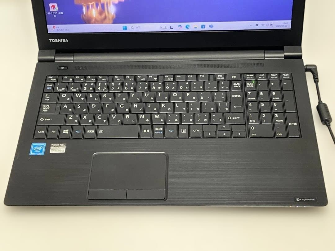 東芝ノートパソコン Celeron/8GB/新品SSD/Windows11