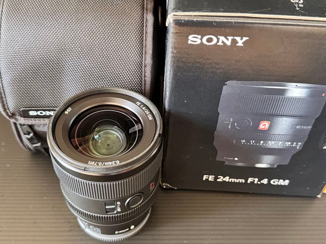 SONYα 交換用レンズ　FE24mm F1.4GM広角焦点レンズ新品未使用