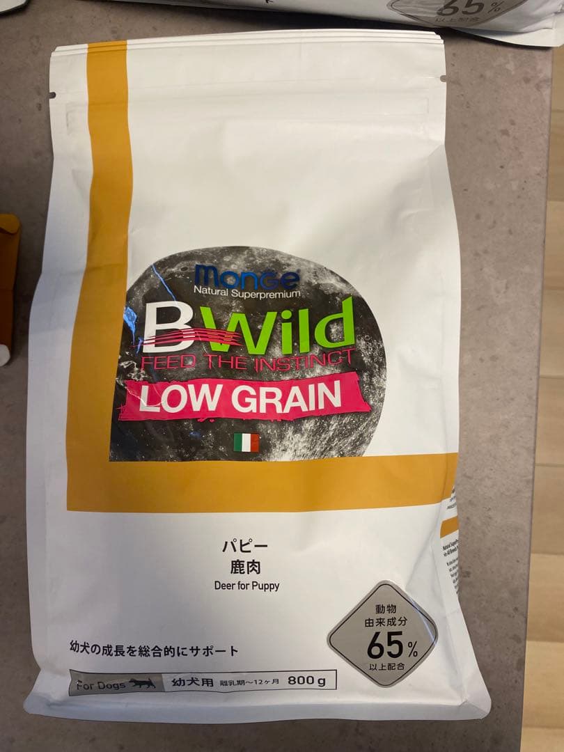 B-Wild LOW GRAIN 鹿肉 ドッグフード 3kg 800g