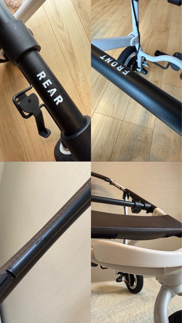 【美品】AIRBUGGY ドーム3 ラージサイズ ペットカート　別売品5点付