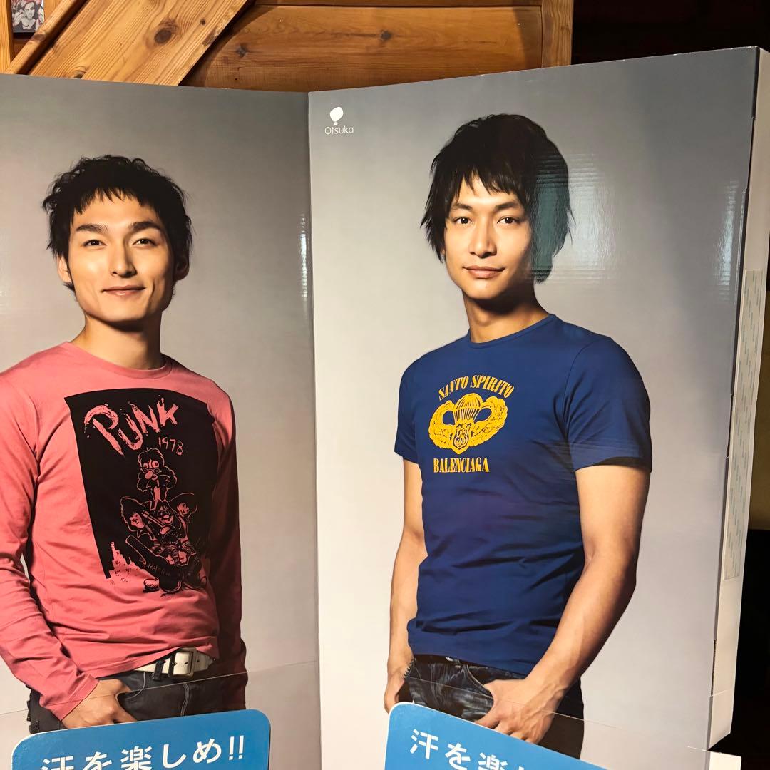 【希少 美品】SMAP 等身大パネル 等身大ポップ ジャニーズ 店舗用品 ポカリ