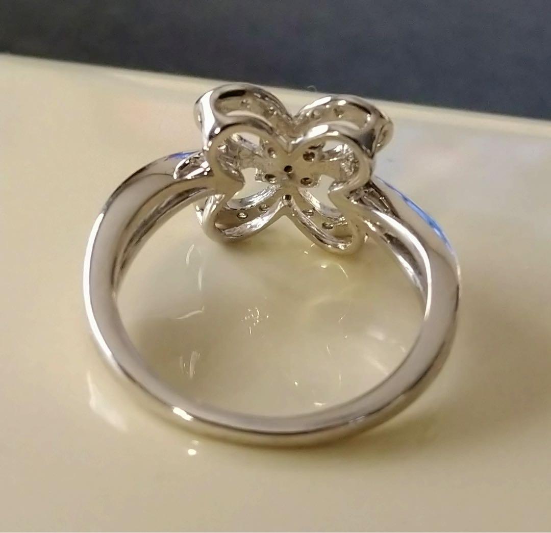 天然ピンクダイヤモンド リング♡K18wg♡