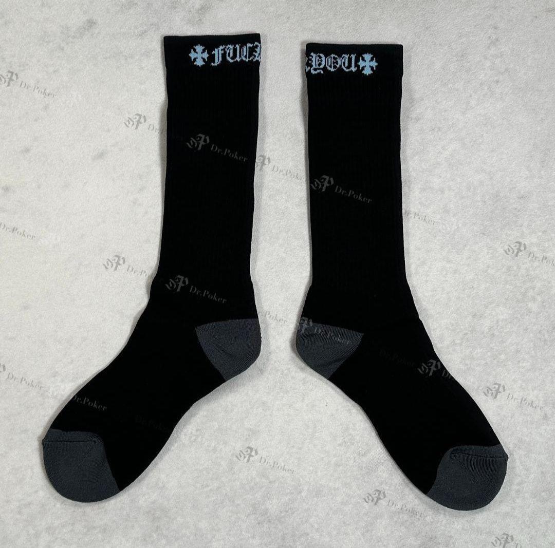 未使用！最安　CHROME HEARTS クロムハーツ 靴下 ソックス 白