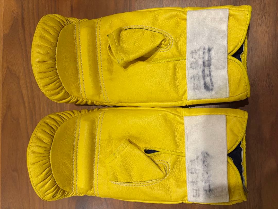 Winning ボクシンググローブ イエロー　パンチンググローブ