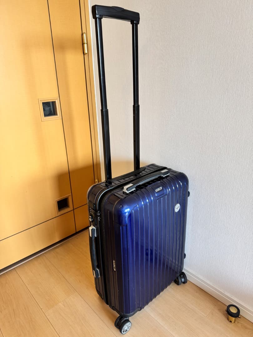 RIMOWA Lufthansa Salsa Cabin 2輪 ブルー 35L