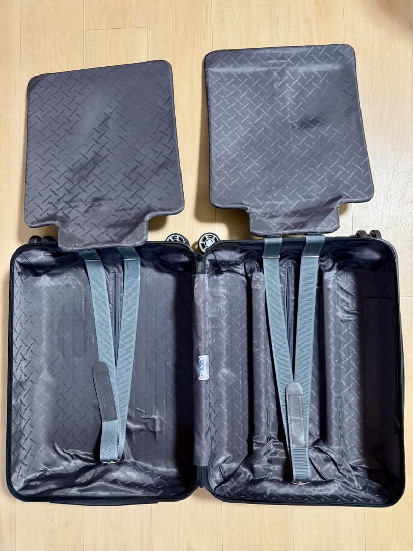 RIMOWA Lufthansa Salsa Cabin 2輪 ブルー 35L