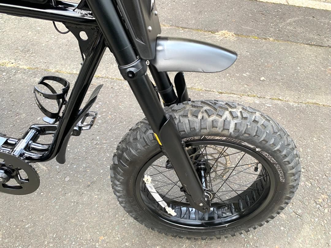 動作確認済 送料無料SUPER油圧式ディスクブレーMTB電動自転車48V20Ah