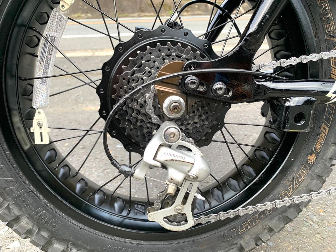 動作確認済 送料無料SUPER油圧式ディスクブレーMTB電動自転車48V20Ah