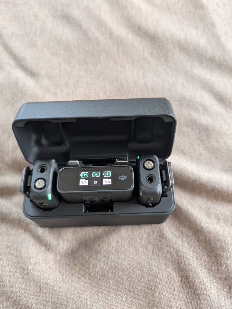 DJI MIC ワイヤレスマイク 充電ケース付き