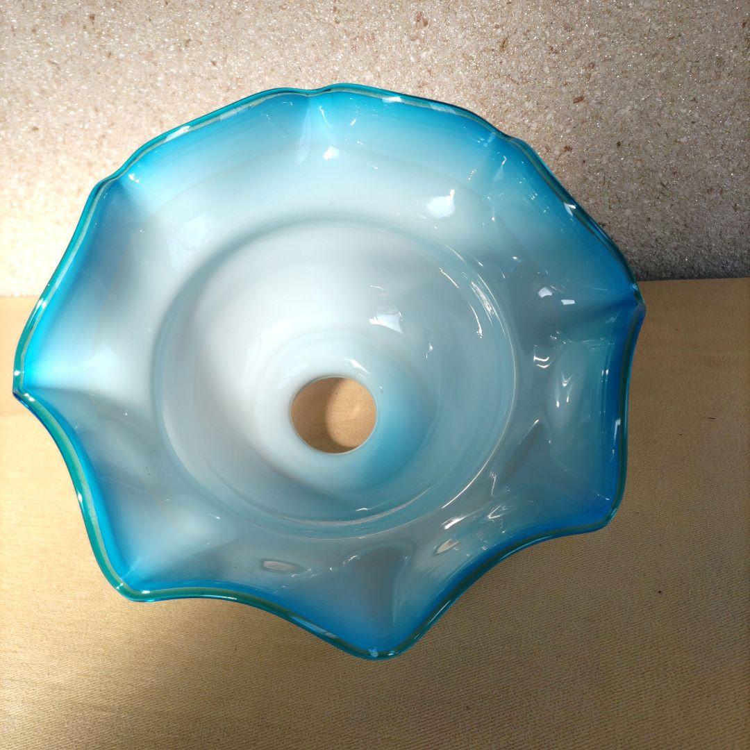 フリルとブルーが素敵な電笠　H29